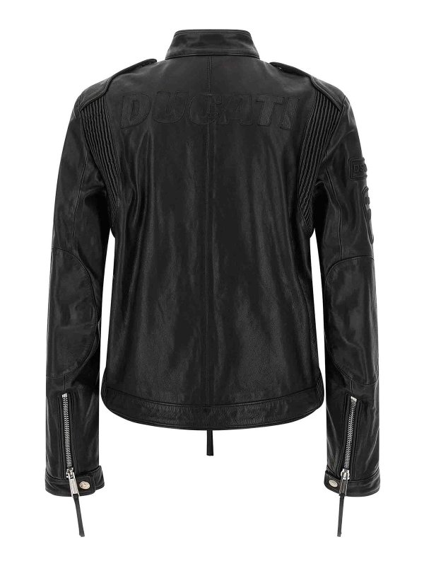 DSQUARED2: leather jacket online - X Ducati Capsule Leather Jacket