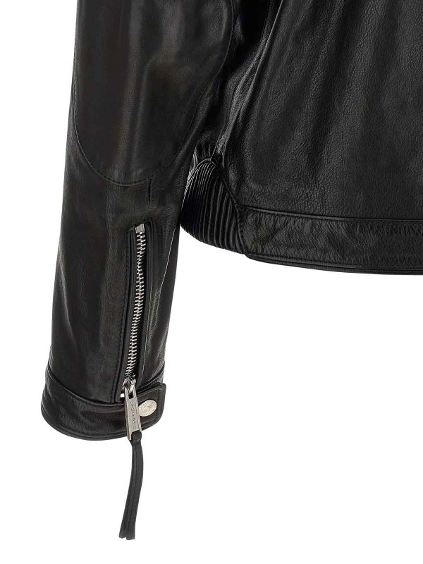 X Ducati Capsule Leather Jacket shop online: DSQUARED2
