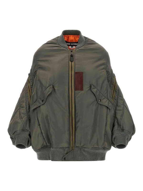JUNYA WATANABE: ボンバージャケット - ボンバージャケット - 緑