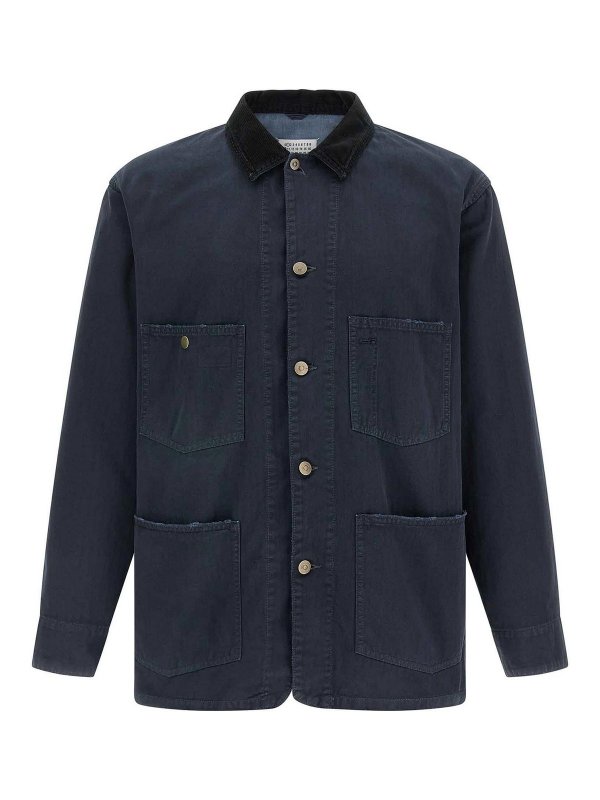 Maison Margiela: casual jackets - Herringbone Jacket