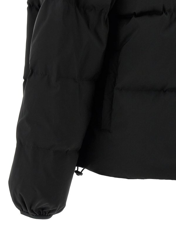 The Best Shops MM6 MAISON MARGIELA: Blouson Rembourré - Noir