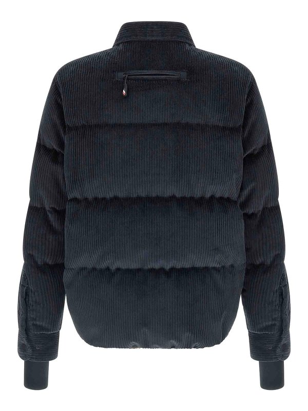 MONCLER: ダウン・ハイテクジャケット online - ダウンジャケット - ブルー