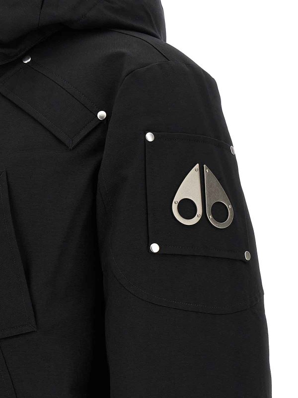 MOOSE KNUCKLES buy online ダウンジャケット - 黒