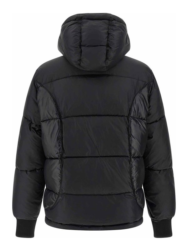 PHILIPP PLEIN: padded jackets online - Logo Patch Down Jacket