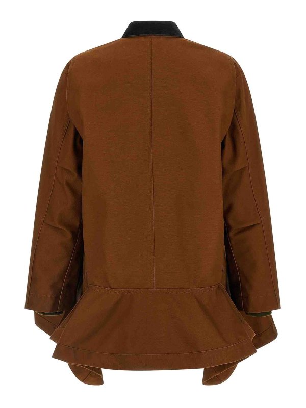 Sacai: シャツ online - シャツ - ブラウン