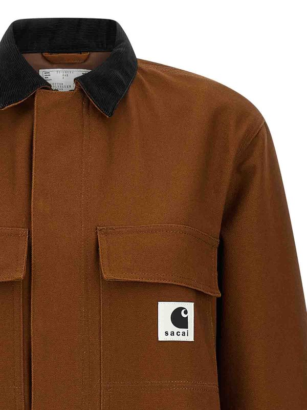 The Best Shops Sacai: シャツ - シャツ - ブラウン