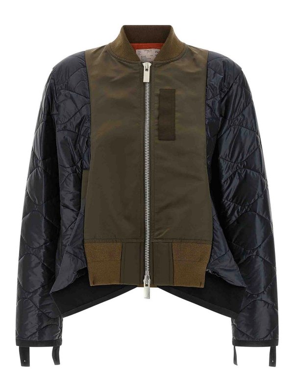 Sacai: ボンバージャケット - ボンバージャケット - マルチカラー