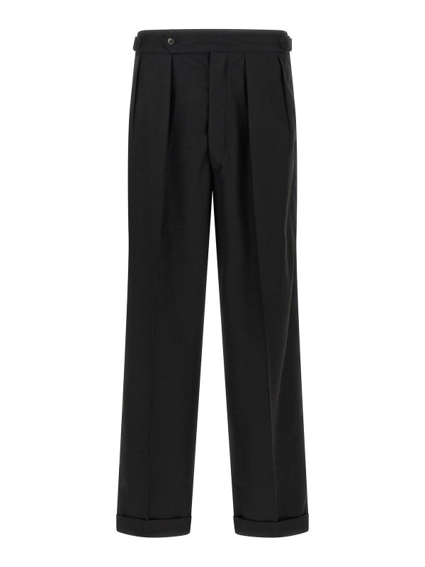 CELLAR DOOR: Casual Hosen - Casual Hose - Schwarz