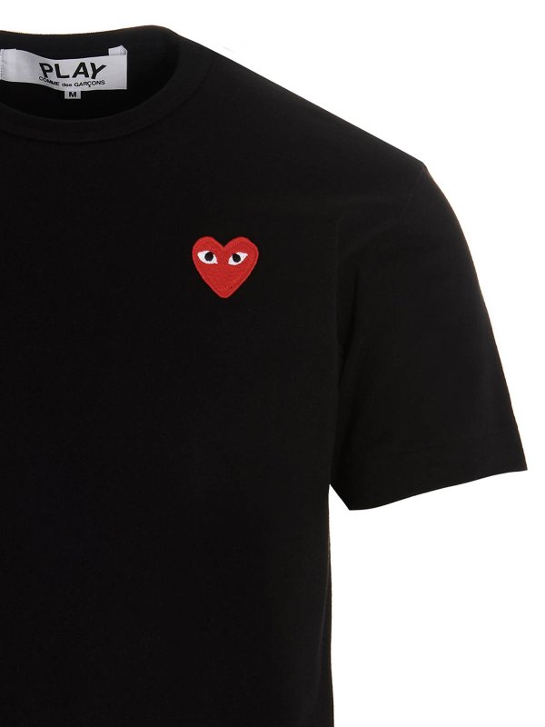 The Best Shops Comme des Garçons Play: T-shirts - T-Shirt - Noir