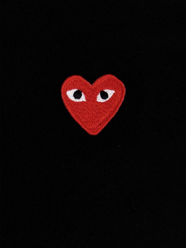 T-Shirt - Noir shop online: Comme des Garçons Play