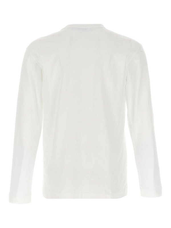 Comme des Garçons Play: T-shirts online - T-Shirt - Weiß