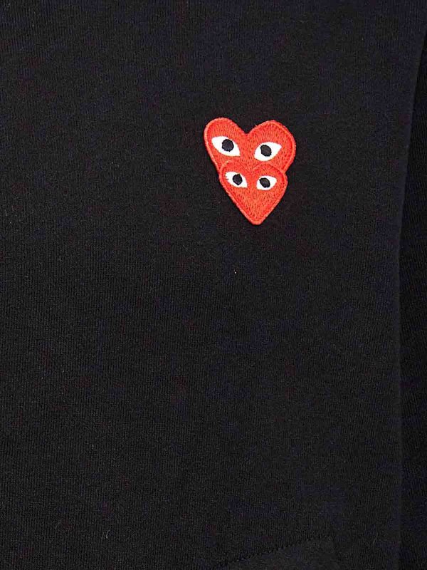Sweat-Shirts - Noir shop online: Comme des Garçons Play