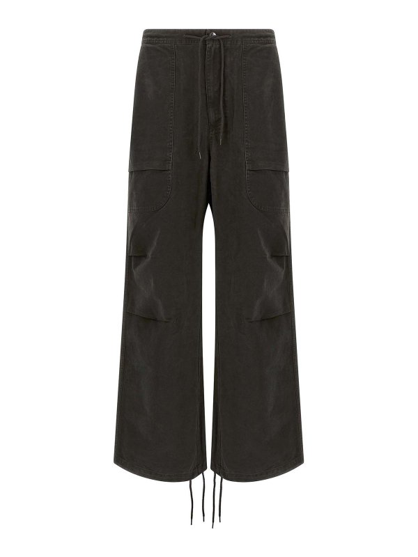 ENTIRE STUDIOS: pantaloni casual - Pantaloni cargo sterili