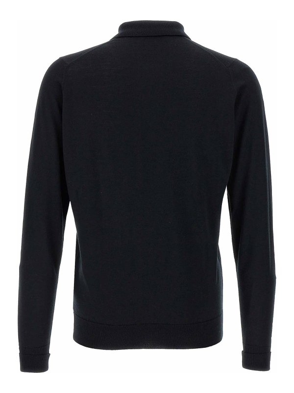 JOHN SMEDLEY: ポロシャツ online - ポロシャツ - 黒