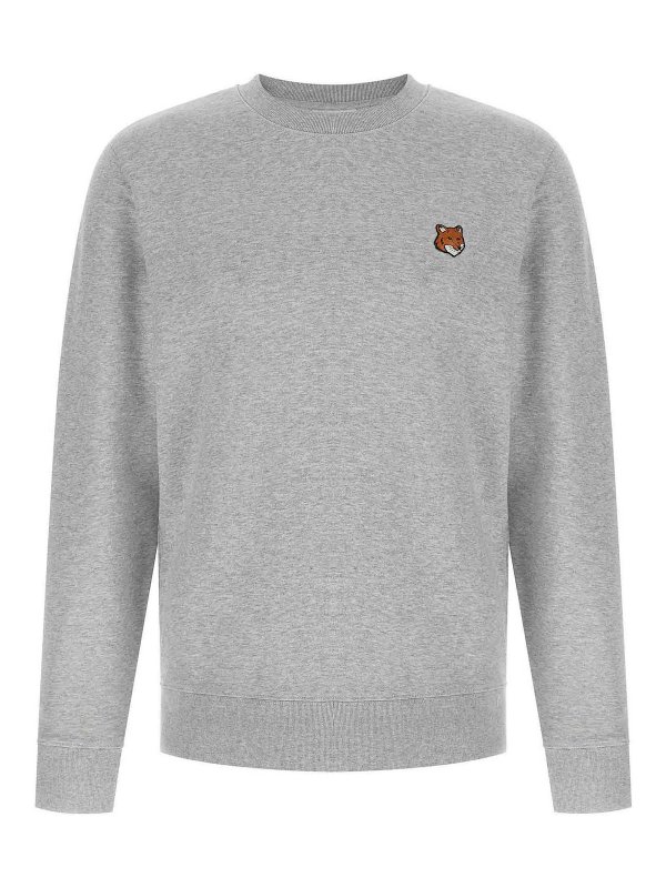 MAISON KITSUNÉ: Sweatshirts und Pullover - Sweatshirt - Grau