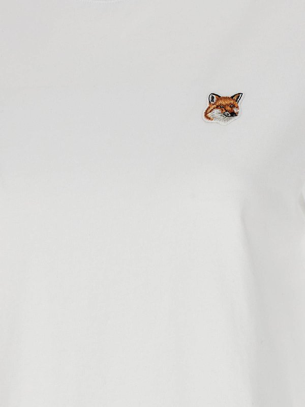 Camiseta - Blanco shop online: MAISON KITSUNÉ