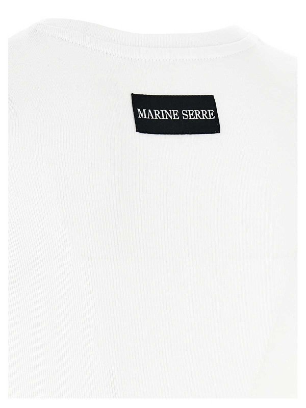 T-Shirt - Weiß shop online: MARINE SERRE