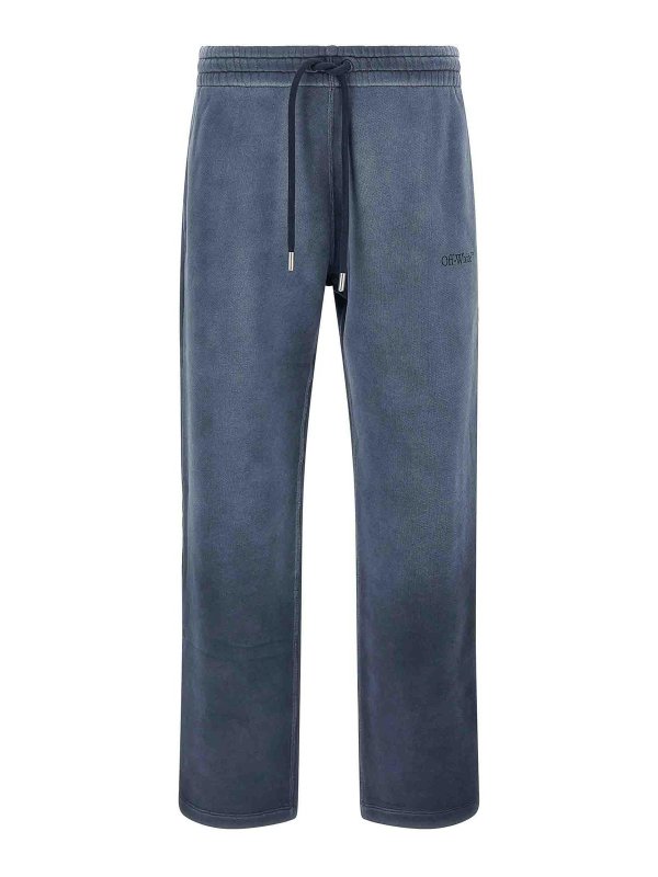 OFF-WHITE: Traininghosen - Traininghose - Blau