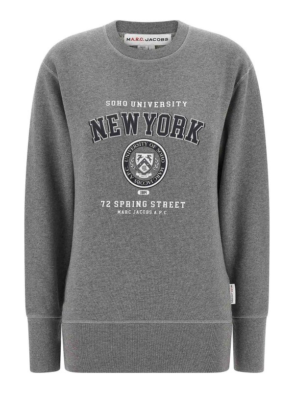 A.P.C.: Sudaderas y suéteres - Sudadera - Gris