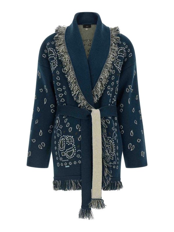 ALANUI: cardigans - Bandana Cardigan