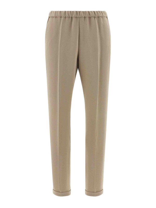 ALBERTO BIANI: Casual Hosen - Casual Hose - Beige