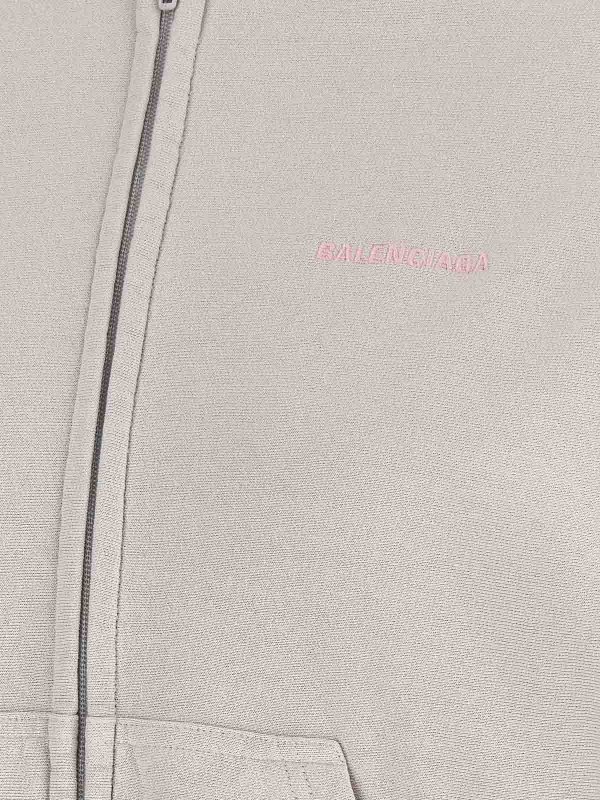 Logo Embroidery Hoodie shop online: BALENCIAGA