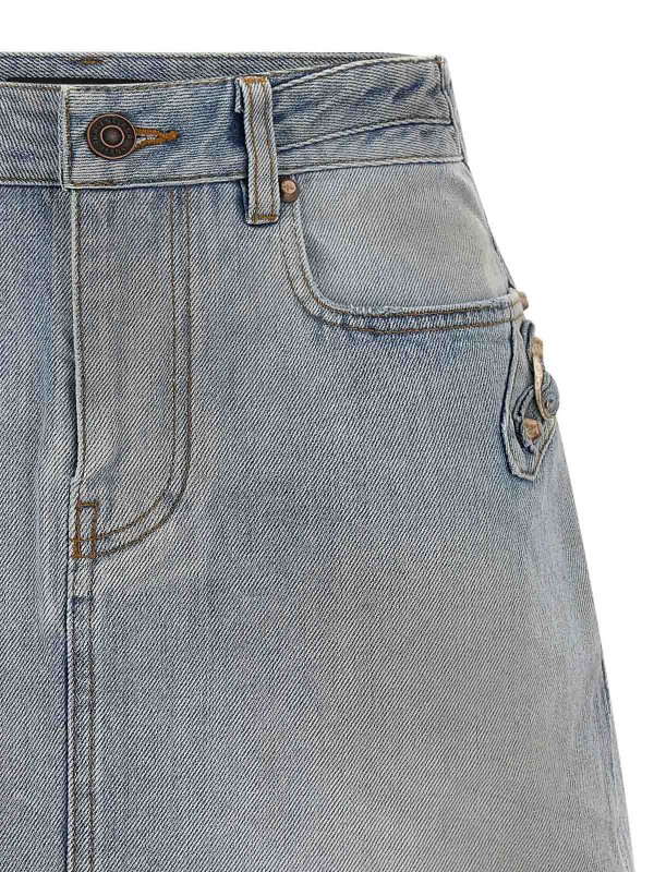 The Best Shops BALENCIAGA: Miniröcke - Minirock - Hellblau