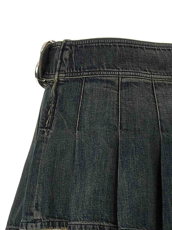 Buckle Pleated Skirt shop online: BALENCIAGA