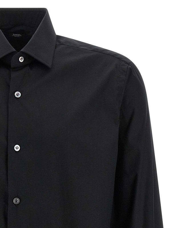 The Best Shops BARBA: shirts - Stretch Cotton Shirt