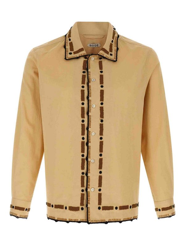 BODE: shirts - Beaded Ryegrass Shirt