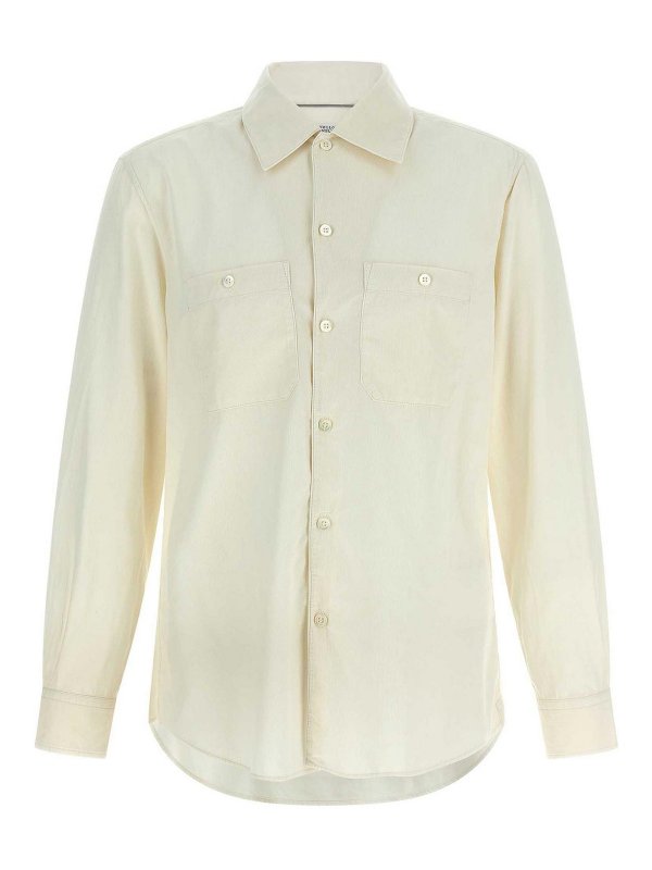 BRUNELLO CUCINELLI: Hemden - Hemd - Beige