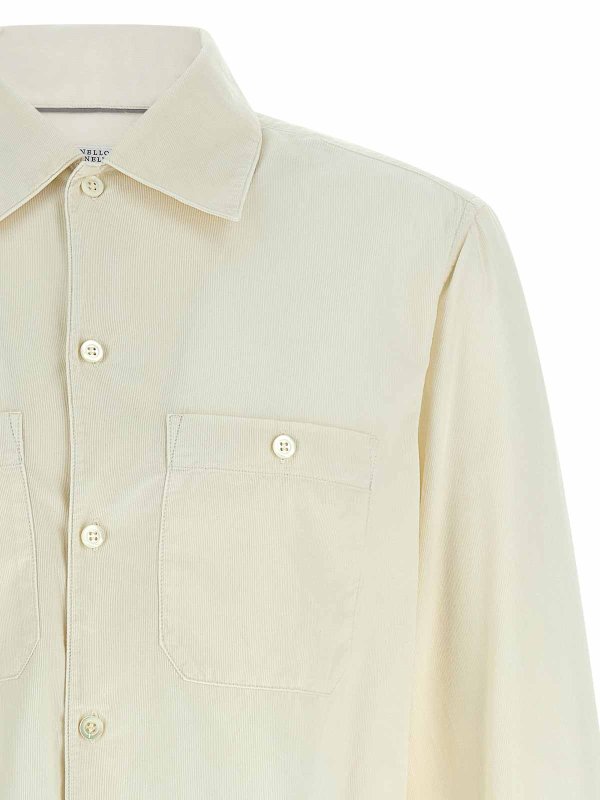 The Best Shops BRUNELLO CUCINELLI: Hemden - Hemd - Beige