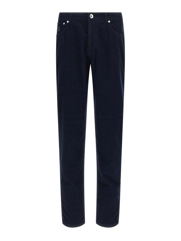 BRUNELLO CUCINELLI: casual trousers - Corduroy Pants