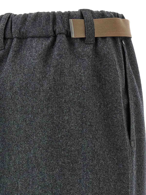 Fresh Wool Skirt shop online: BRUNELLO CUCINELLI