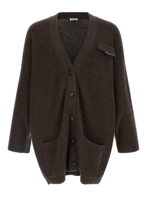 BRUNELLO CUCINELLI: cardigans - Cashmere Cardigan