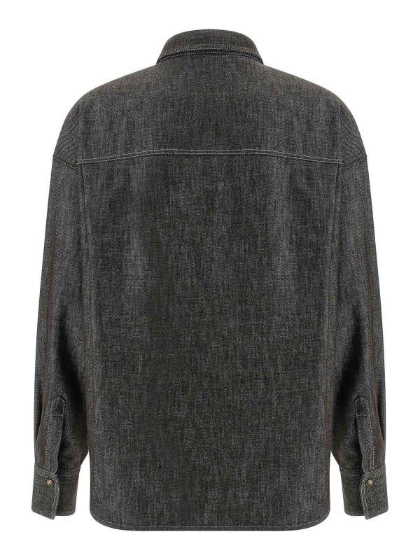 BRUNELLO CUCINELLI: Camisas online - Camisa - Marrón