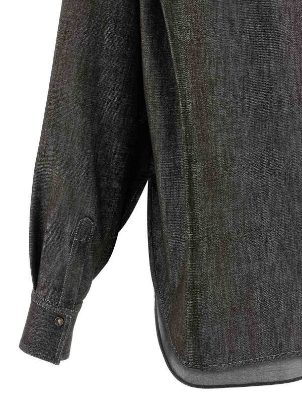 Camisa - Marrón shop online: BRUNELLO CUCINELLI