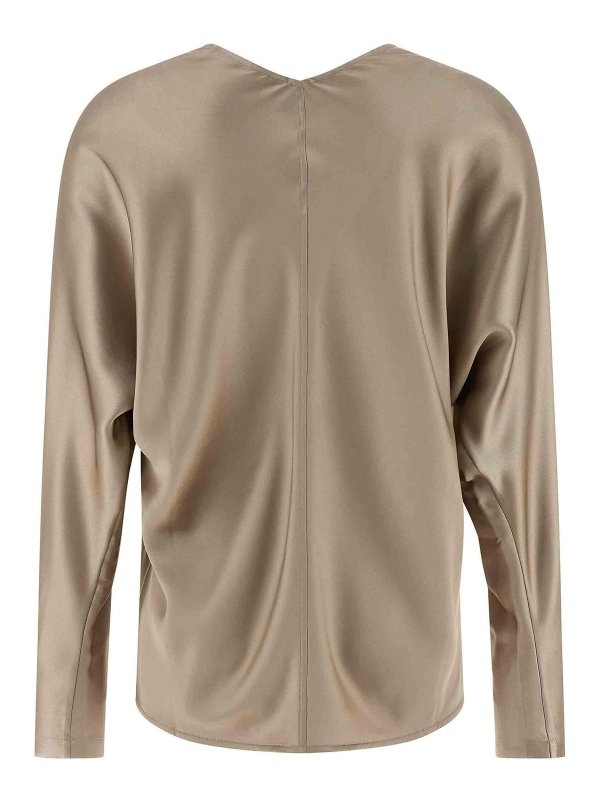 BRUNELLO CUCINELLI: Blusas online - Blusa - Beis