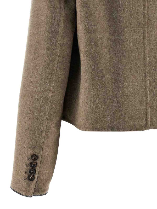 Blazer - Beige shop online: BRUNELLO CUCINELLI