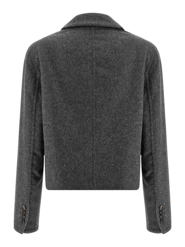 BRUNELLO CUCINELLI: ブレザー online - ブレザー - グレー