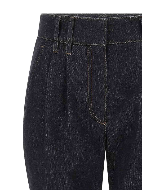 The Best Shops BRUNELLO CUCINELLI: flared jeans - Equestrian Jeans