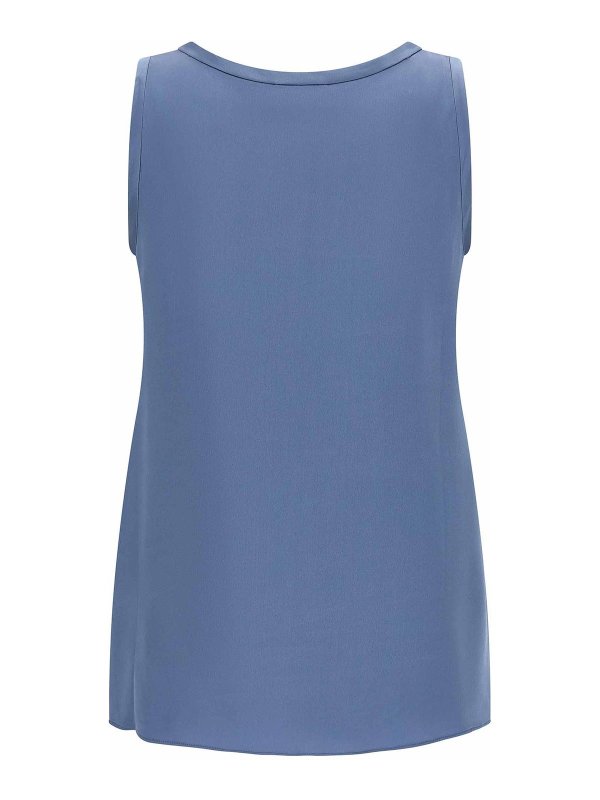 BRUNELLO CUCINELLI: Tops & Débardeurs online - Top - Bleu