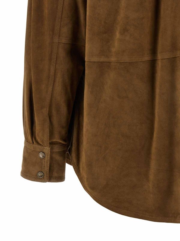 Hemd - Braun shop online: BRUNELLO CUCINELLI