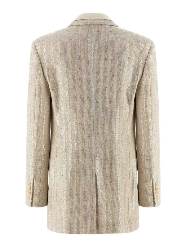 BRUNELLO CUCINELLI: blazers online - Sequin Blazer