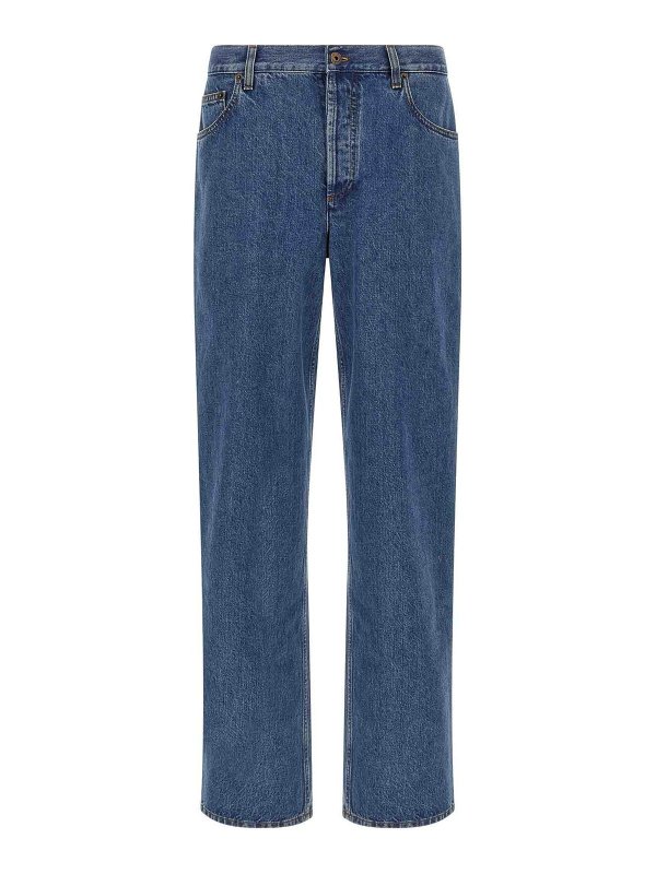 BURBERRY: straight leg jeans - 5-Pocket Jeans