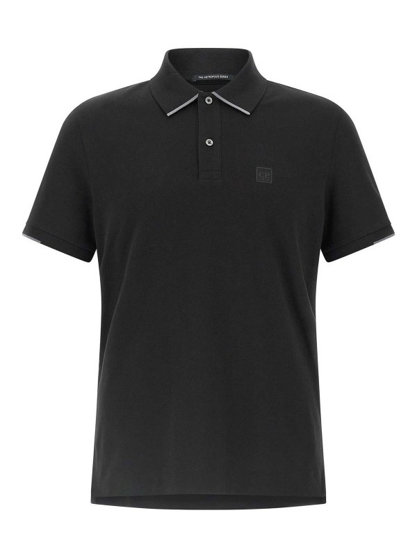C.P. COMPANY: polo shirts - Logo Polo Shirt