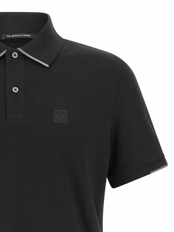 The Best Shops C.P. COMPANY: polo shirts - Logo Polo Shirt