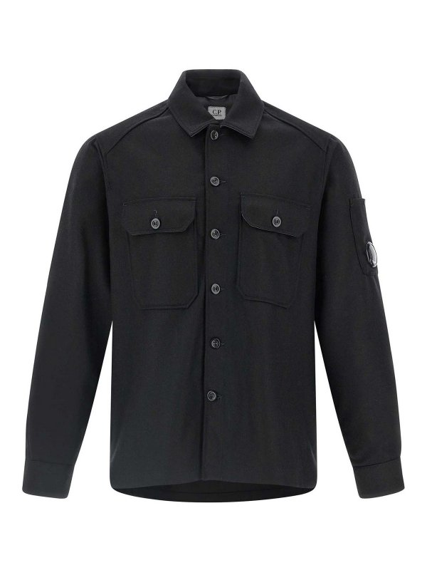 C.P. COMPANY: shirts - Wool Overshirt