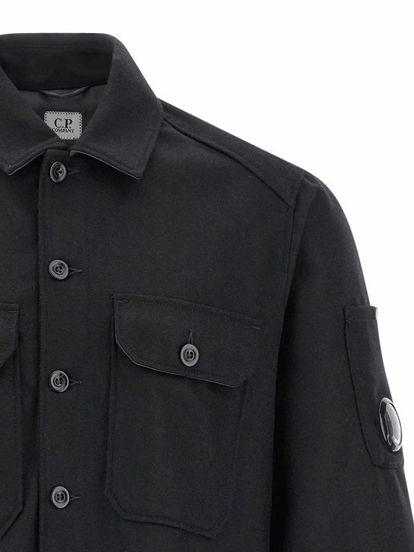The Best Shops C.P. COMPANY: shirts - Wool Overshirt