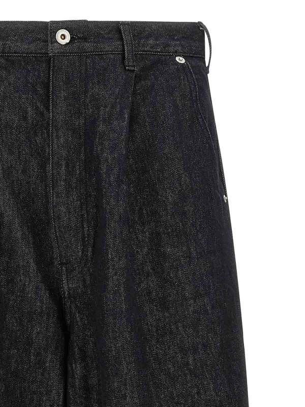 The Best Shops COMME DES GARÇONS HOMMES PLUS: flared jeans - Wide Leg Jeans